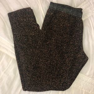 Free People Gold and Black Pants size XS